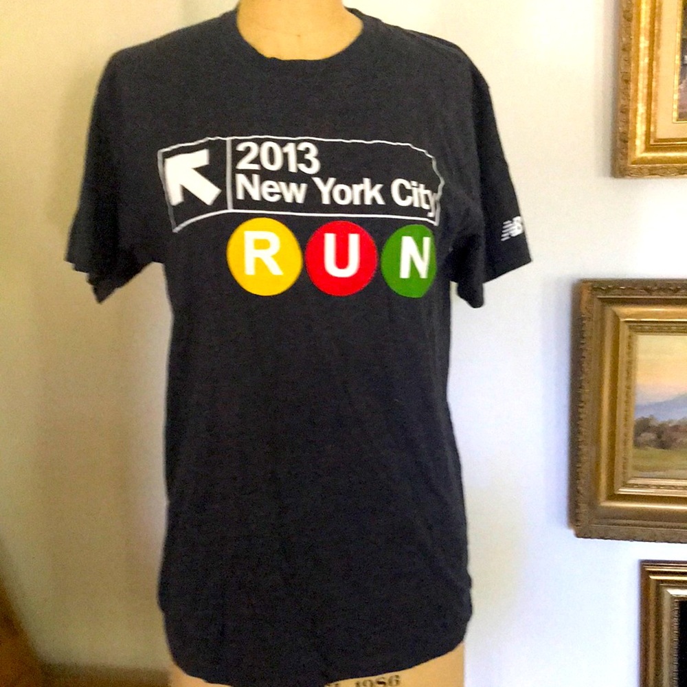 2013 New York City RUN, new balance men’s L runners T shirt, NYC!
